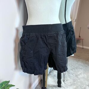 Faded Glory Black Women's Cargo Shorts